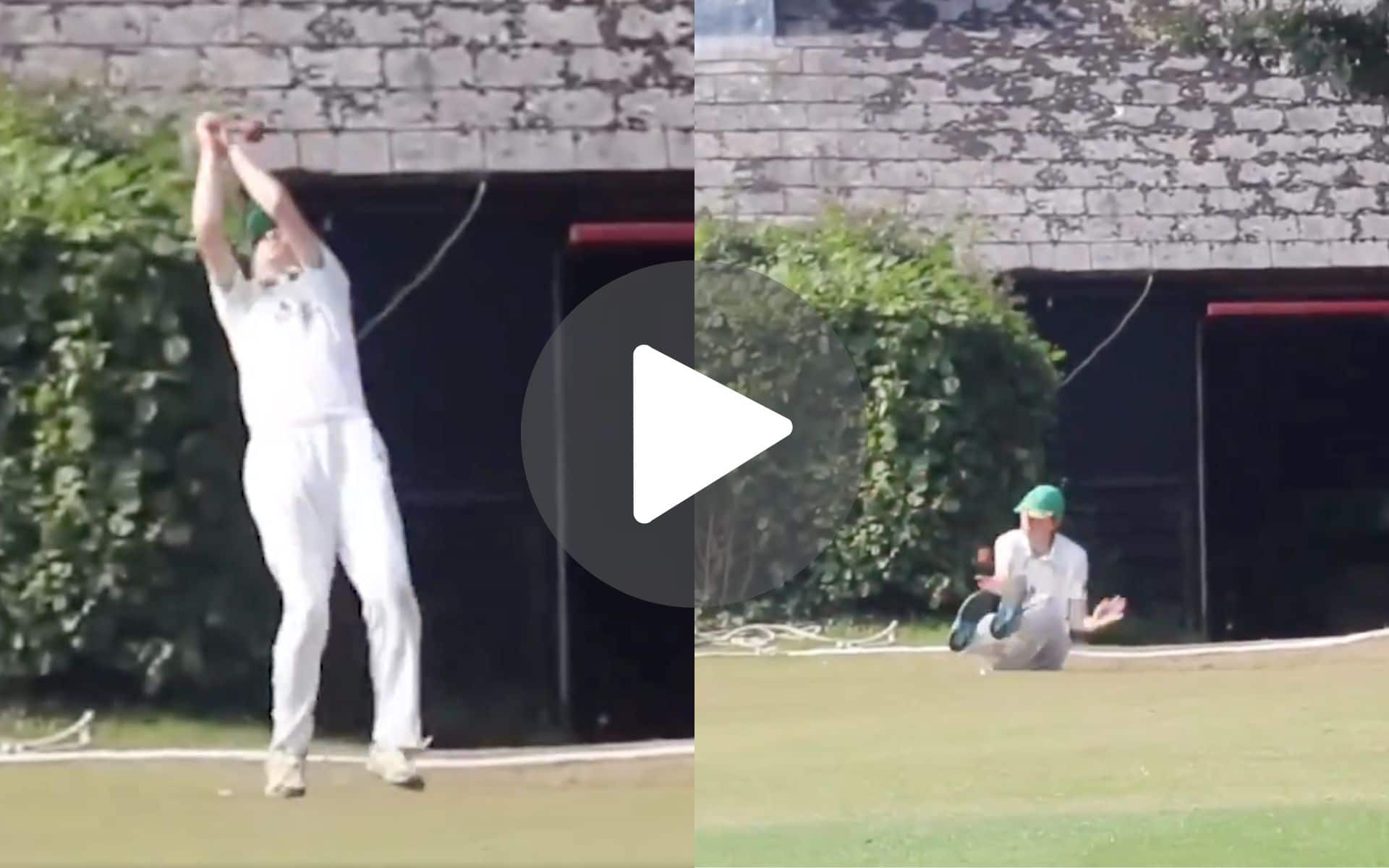 'Tribute To Pakistan Fielding' - Netizens Troll Babar And Co After Local Player Drops A Sitter